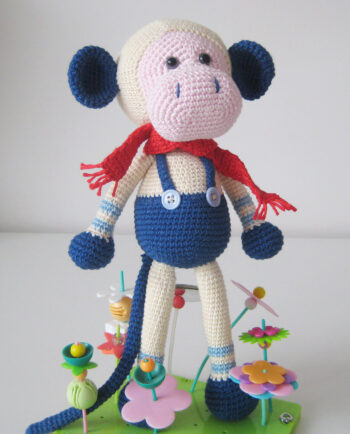 Szydełkowe maskotki.