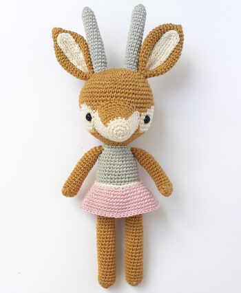 Gazela amigurumi